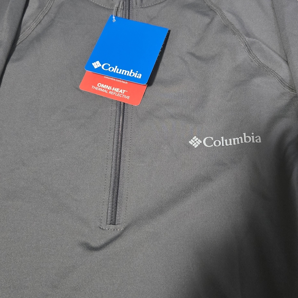 NWT Columbia Gray Half-Zip Pullover - Picture 7 of 9